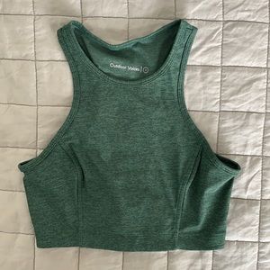 Outdoor Voices Green Crop